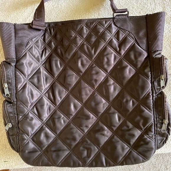 Brown Eddie Bauer tote purse - Picture 2 of 5